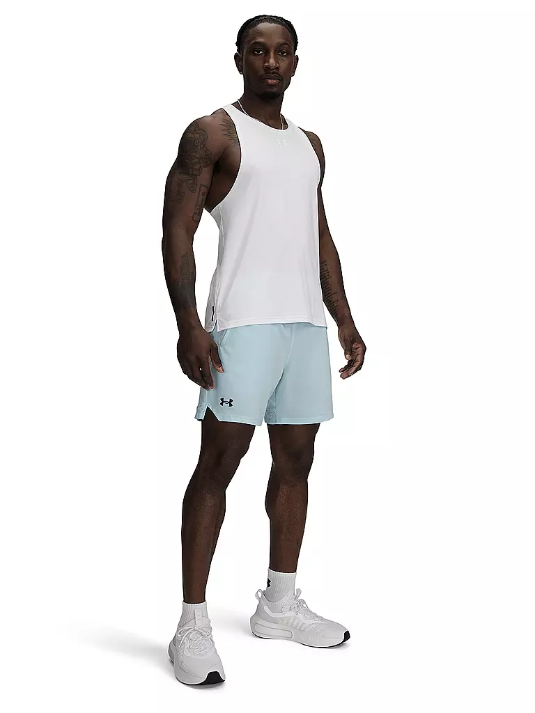 UNDER ARMOUR | Short de fitness homme UA Vanish 15 cm | Bleu clair