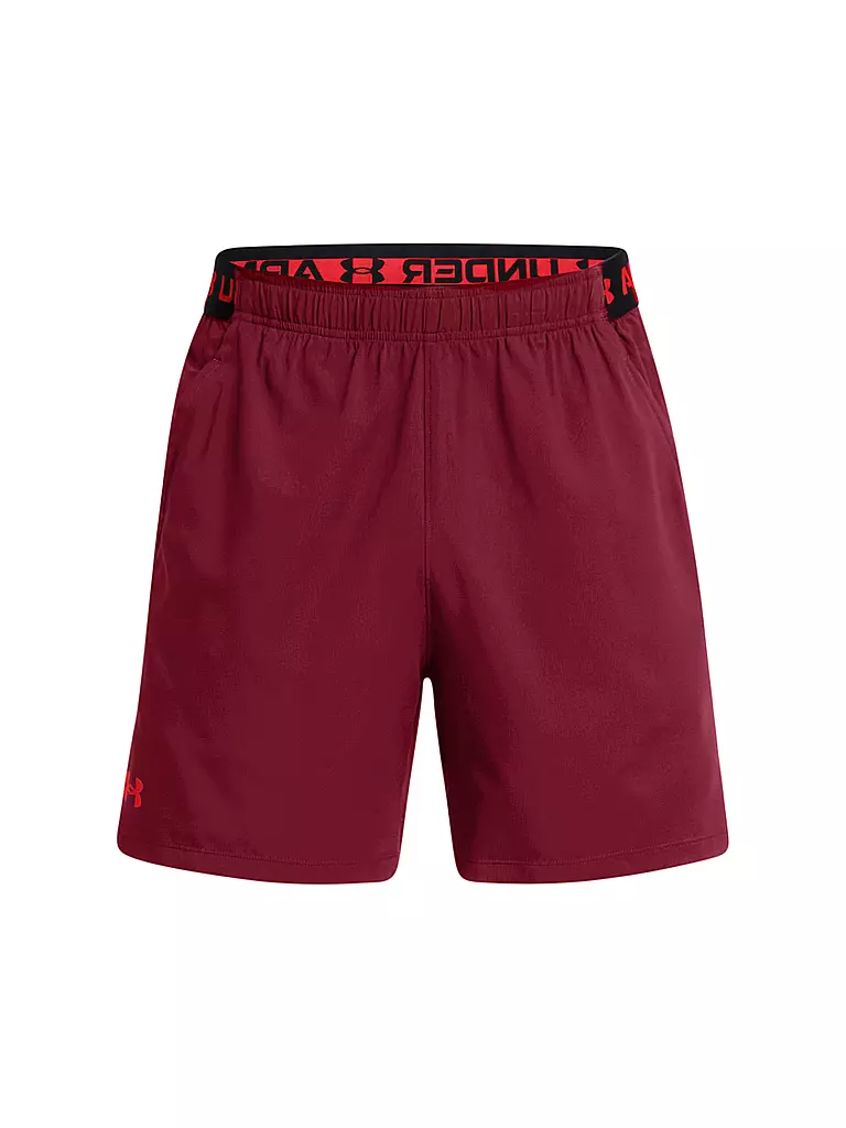 UNDER ARMOUR | Short de fitness pour homme UA Vanish 15cm | Rouge foncé