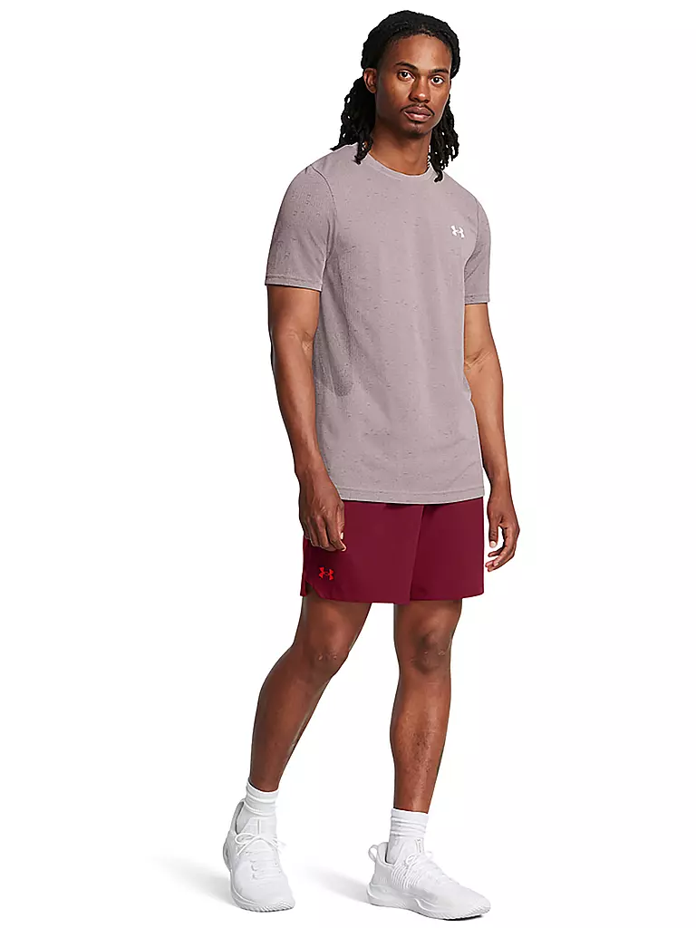UNDER ARMOUR | Short de fitness pour homme UA Vanish 15cm | Rouge foncé