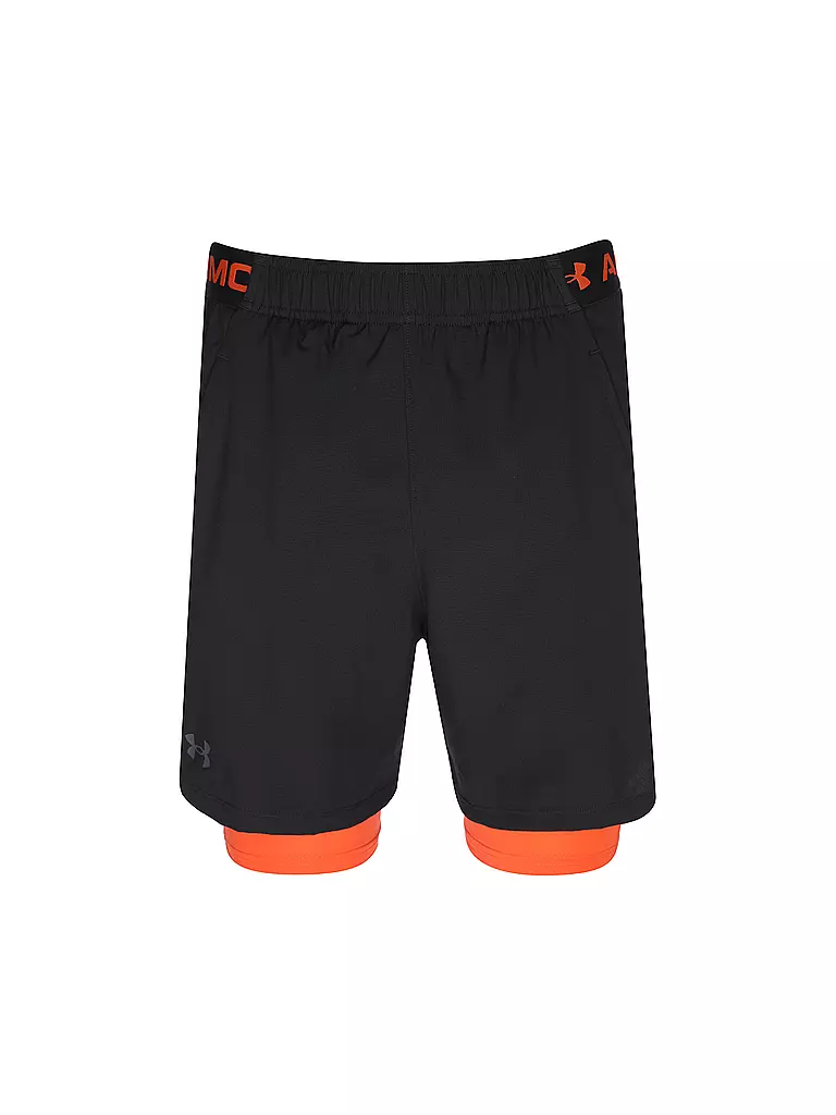 UNDER ARMOUR | Short de fitness pour homme UA Vanish Woven 2-en-1 | Noir