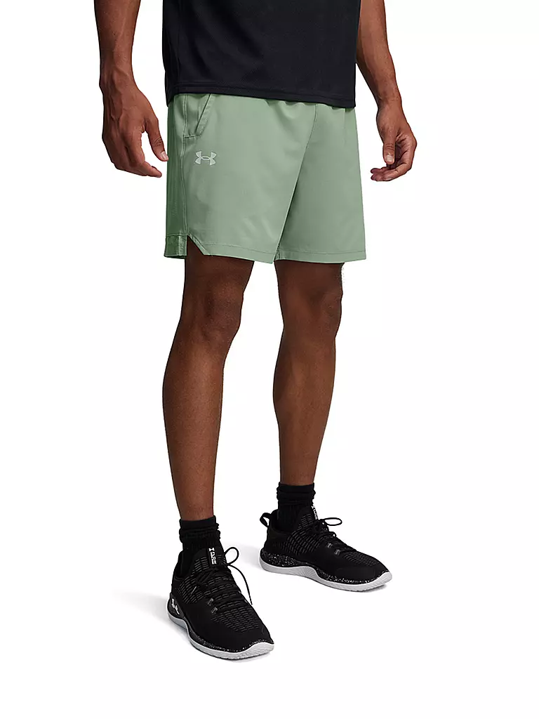 UNDER ARMOUR | Short de fitness tissé Vanish Graphic STS 6 pouces pour homme | Menthe