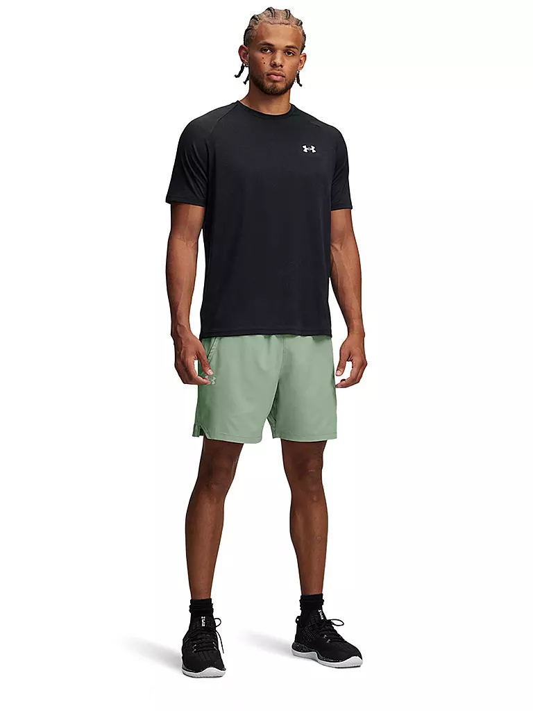 UNDER ARMOUR | Short de fitness tissé Vanish Graphic STS 6 pouces pour homme | Menthe