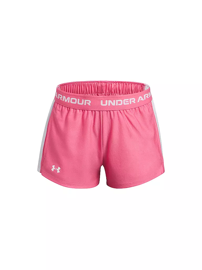 UNDER ARMOUR | Short de sport Tech Play Up pour fille | Rose vif