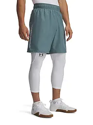 UNDER ARMOUR | Short UA Woven Wordmark pour homme | Pétrole