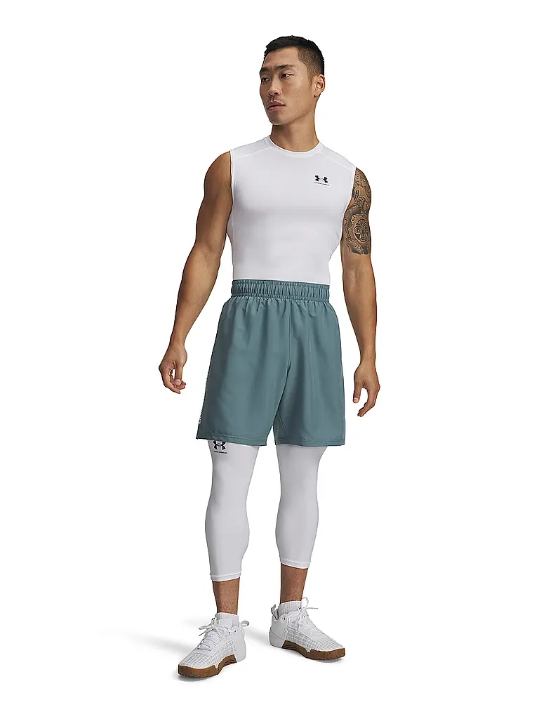 UNDER ARMOUR | Short Homme UA Woven Wordmark | Pétrole