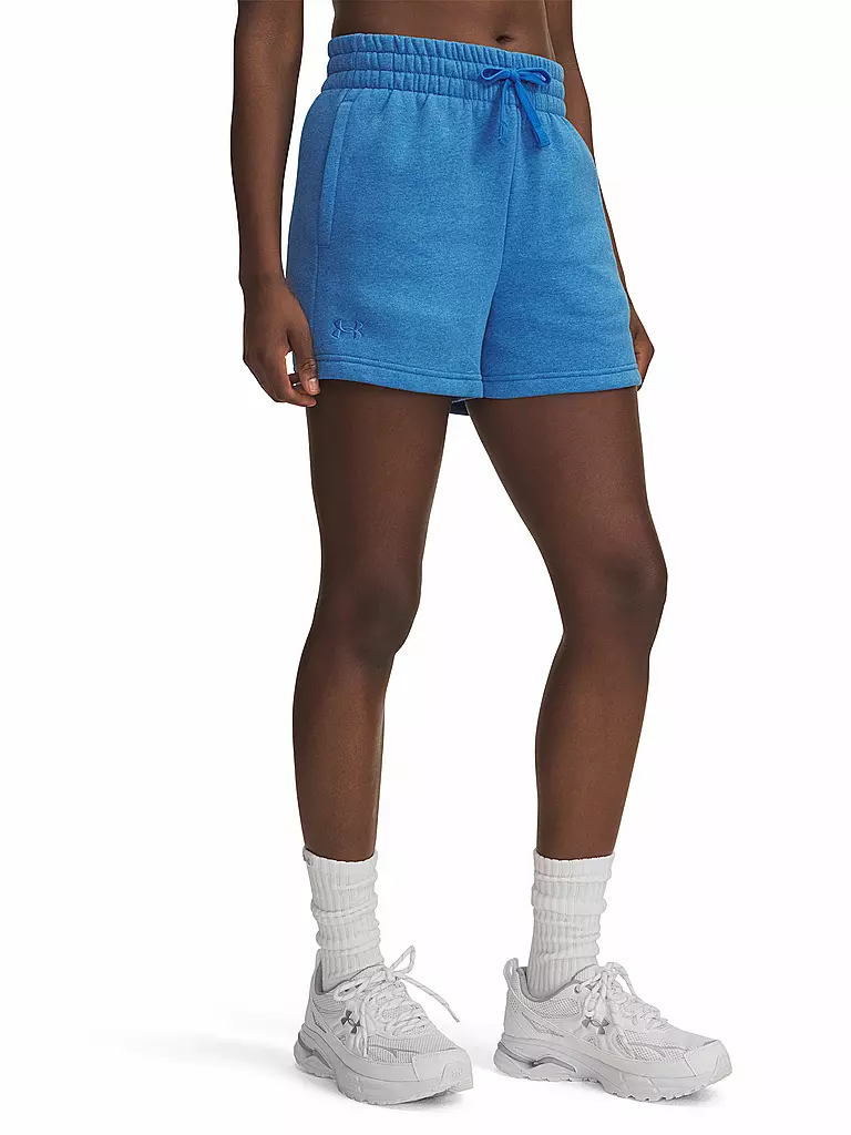 UNDER ARMOUR | Short UA Rival Fleece pour femme | Bleu