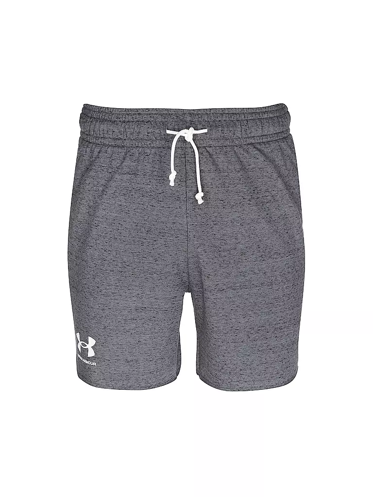 UNDER ARMOUR | Short UA Rival French Terry pour homme | Gris