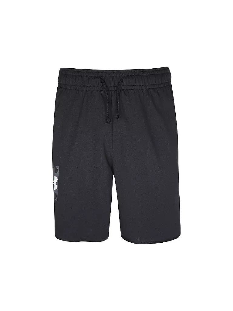 UNDER ARMOUR | Short UA Rival Terry Logo 8in pour homme | Noir