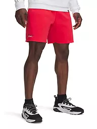 UNDER ARMOUR | Short UA The Rock Icon Fleece pour homme | Rouge