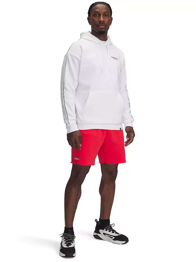 UNDER ARMOUR | Short UA The Rock Icon Fleece pour homme | Rouge