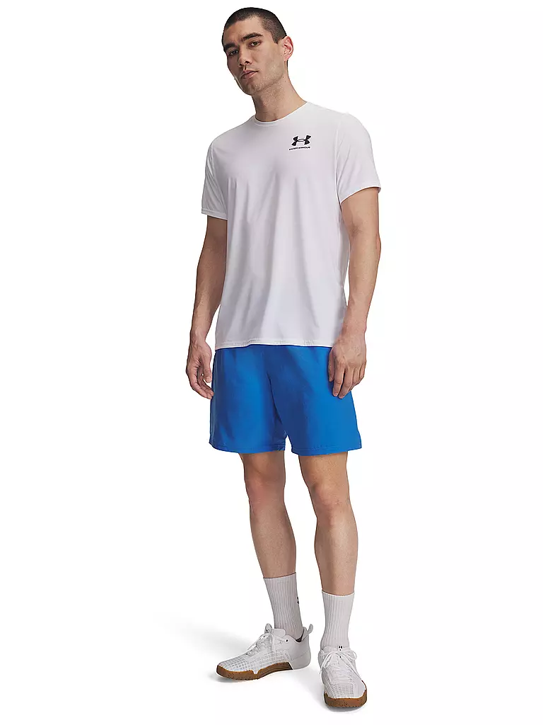 UNDER ARMOUR | Short UA Woven Wordmark pour homme | Bleu