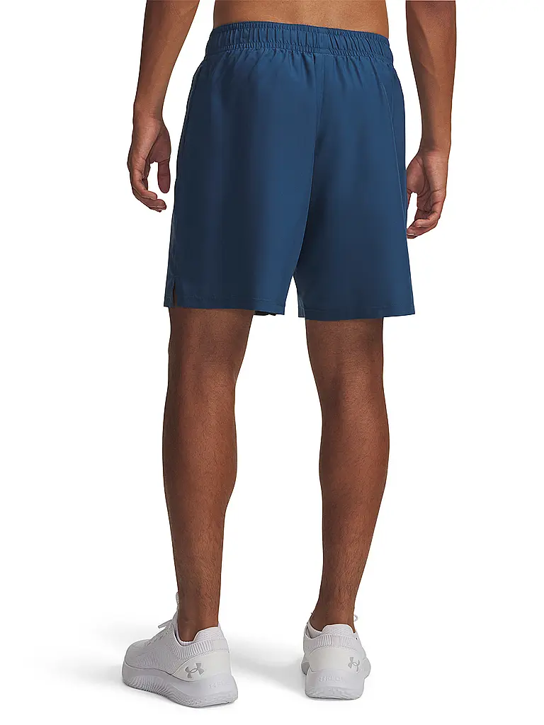 UNDER ARMOUR | Short UA Woven Wordmark pour homme | Bleu foncé