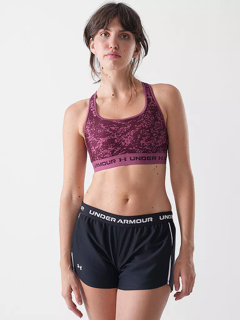 UNDER ARMOUR | Soutien-gorge de sport femme Armour® Mid Crossback imprimé maintien moyen | Baie