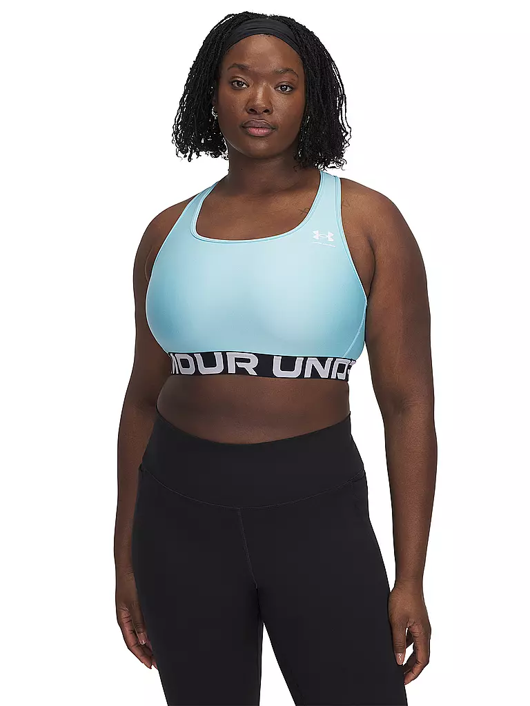 UNDER ARMOUR | Soutien-gorge de sport femme HeatGear® Armour à maintien moyen | Bleu clair