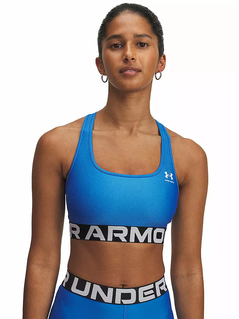 UNDER ARMOUR | Soutien-gorge de sport femme HeatGear® Armour Medium Support | Bleu