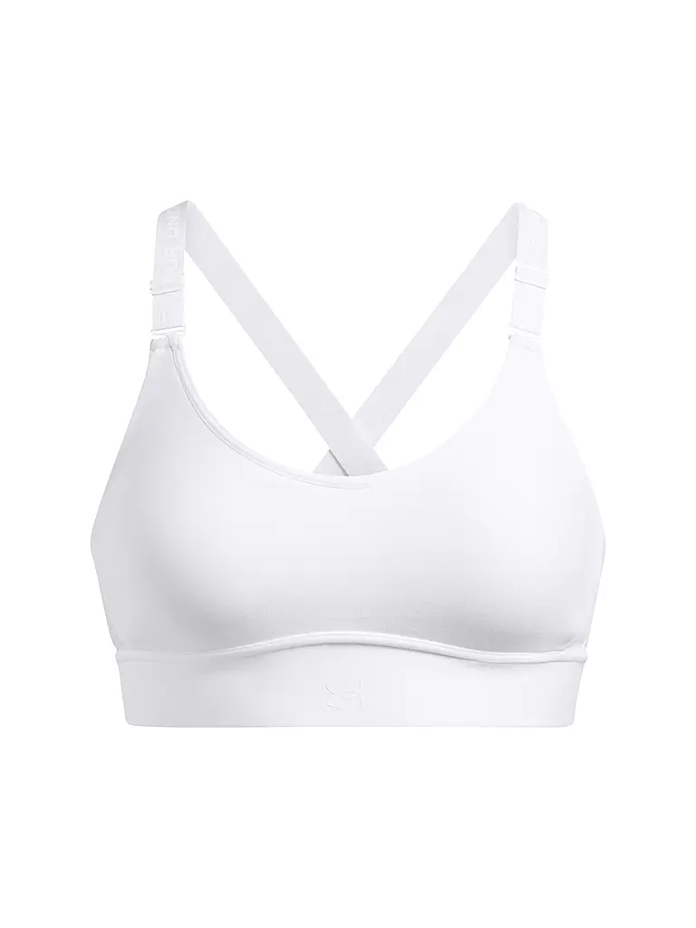 UNDER ARMOUR | Soutien-gorge de sport femme UA Infinity Mid 2.0 maintien moyen | Blanc
