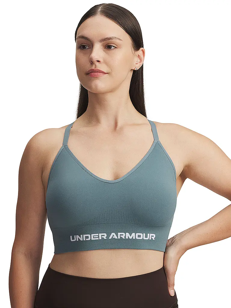 UNDER ARMOUR | Soutien-gorge de sport femme Vanish Seamless Low Support | Pétrole
