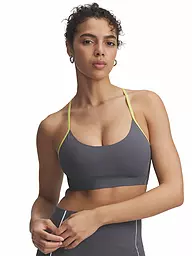 UNDER ARMOUR | Soutien-gorge de sport pour femmes UA Halo Bonded - Maintien moyen | Gris