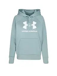UNDER ARMOUR | Sweat à capuche femme UA Rival Fleece Big Logo | Pétrole