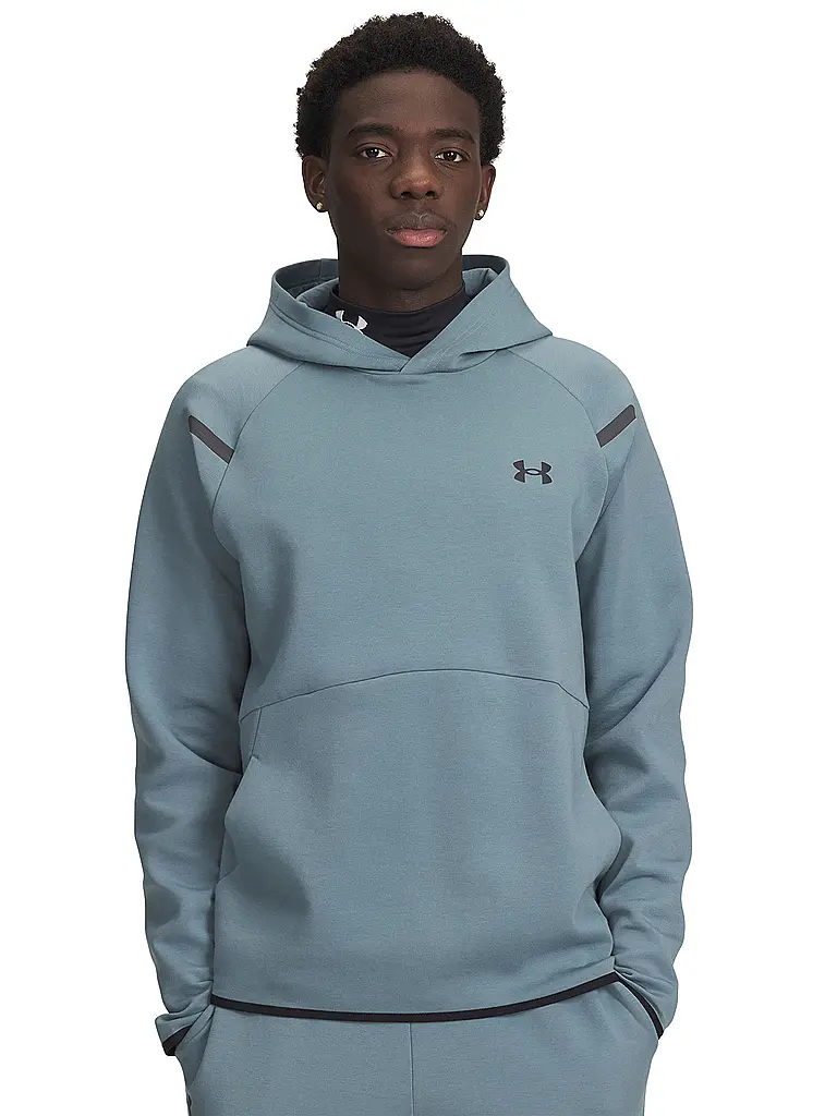 UNDER ARMOUR | Sweat à capuche homme UA Unstoppable Fleece | Pétrole