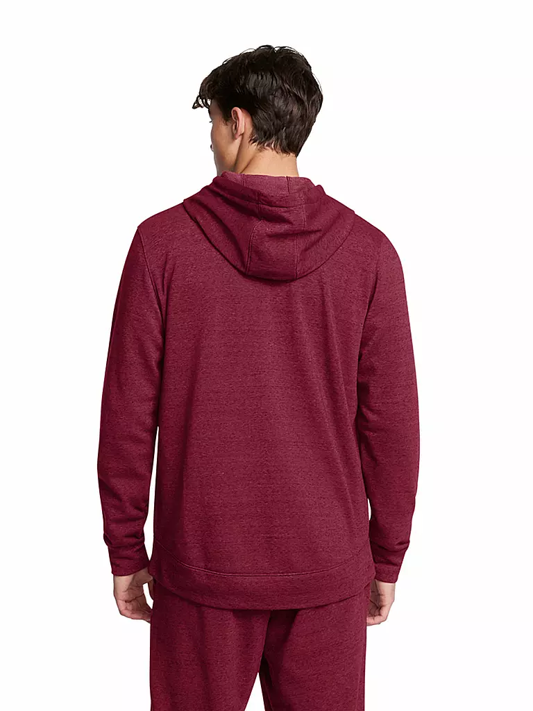 UNDER ARMOUR | Sweat à capuche pour homme UA Rival Terry | Rouge foncé
