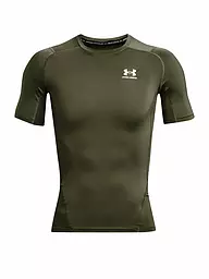 UNDER ARMOUR | T-shirt de fitness HeatGear® Armour pour homme | Olive