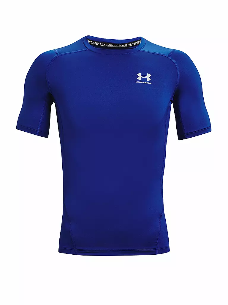 UNDER ARMOUR | T-shirt de fitness HeatGear® Armour pour homme | Bleu