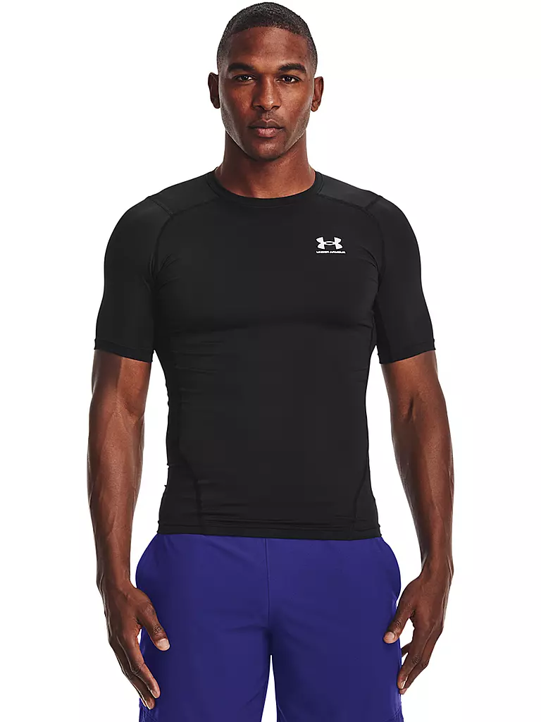 UNDER ARMOUR | T-shirt de fitness HeatGear® Armour pour homme | Noir