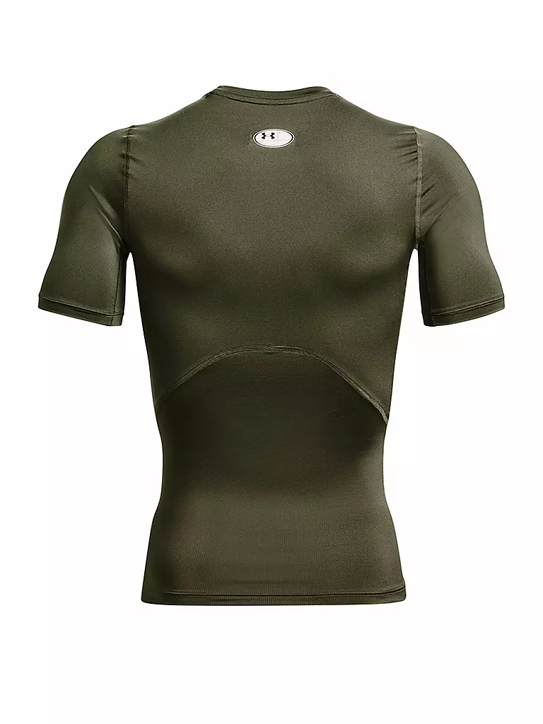 UNDER ARMOUR | T-shirt de fitness HeatGear® Armour pour homme | Olive