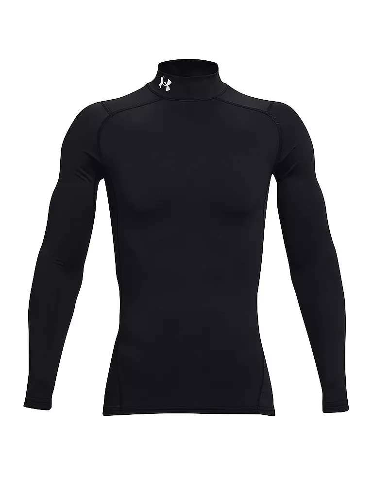 UNDER ARMOUR | T-shirt de fitness homme ColdGear® Compression Mock | Noir