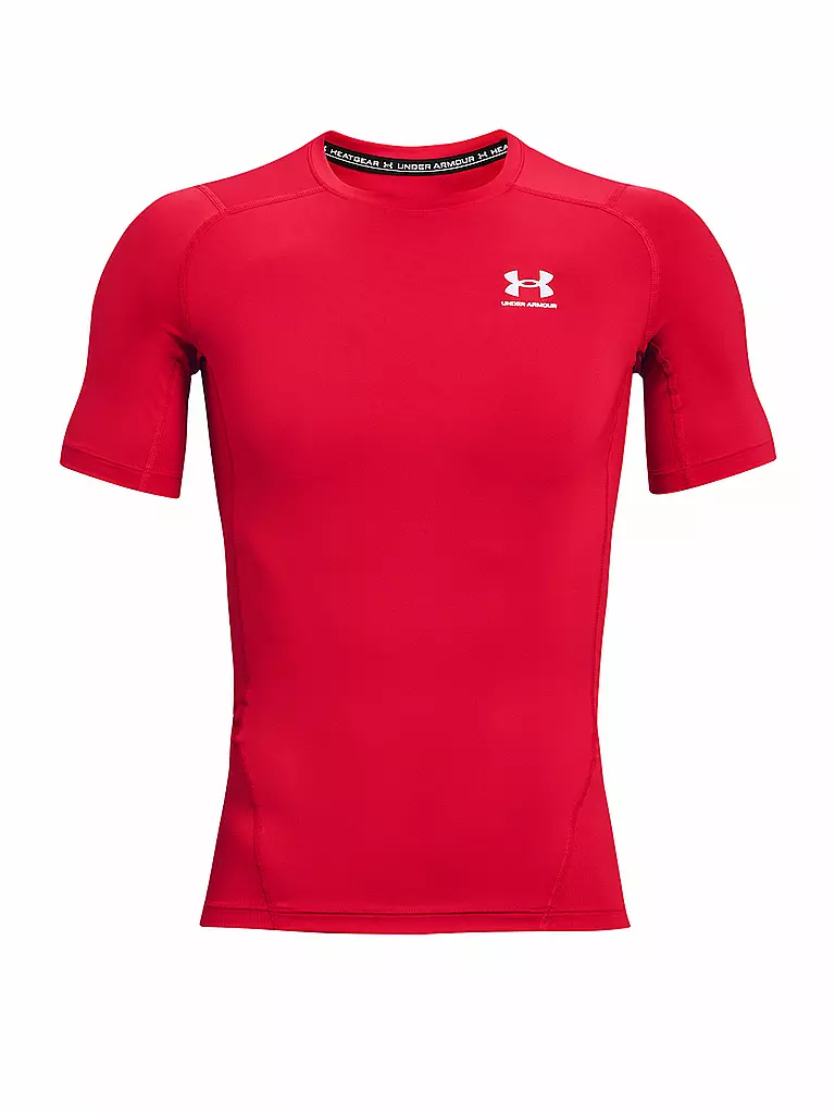 UNDER ARMOUR | T-shirt de fitness homme HeatGear® Armour | Rouge