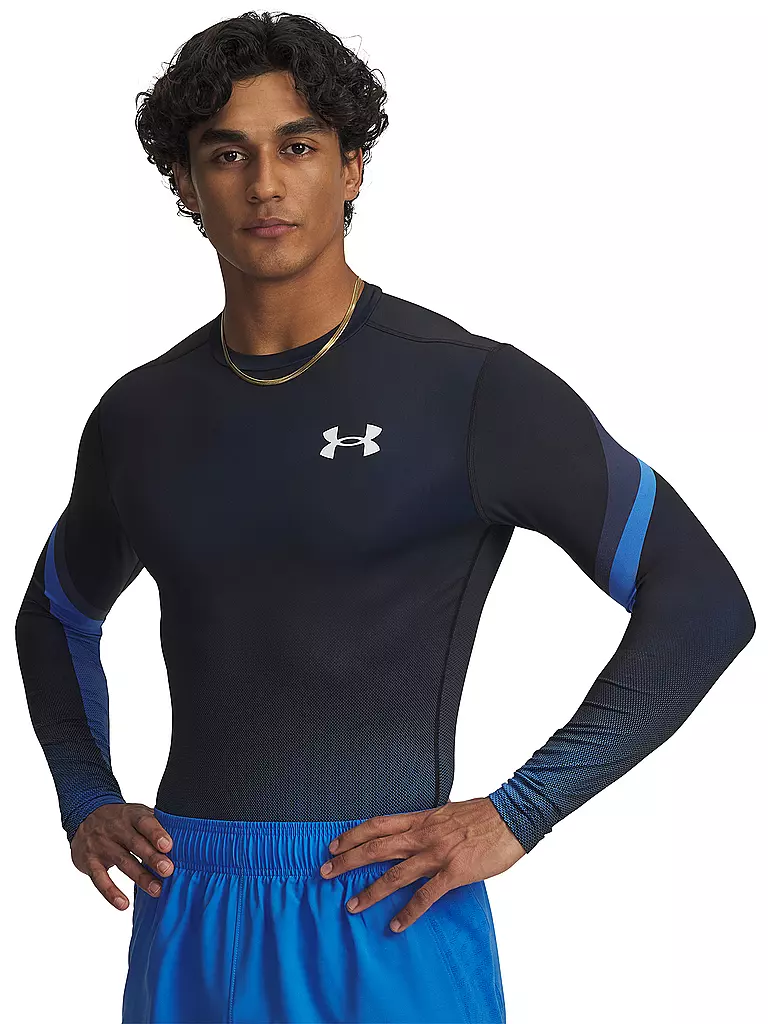 UNDER ARMOUR | T-shirt de fitness homme UA HeatGear® | Noir