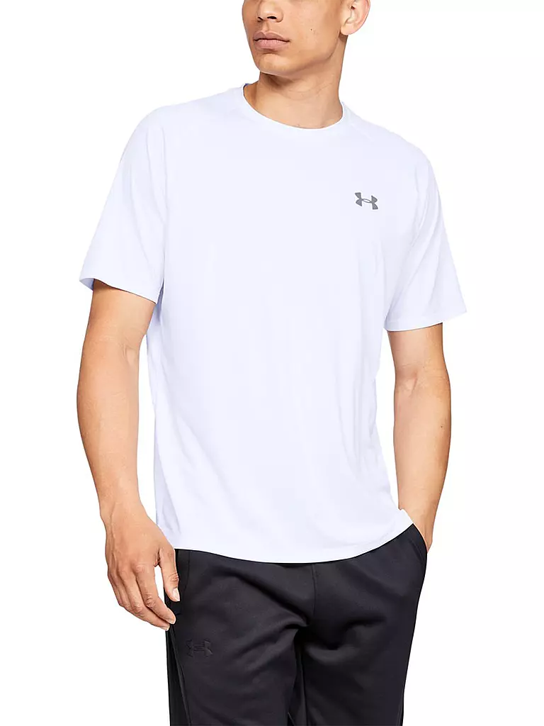 UNDER ARMOUR | T-shirt de fitness homme UA Tech™ 2.0 | Blanc