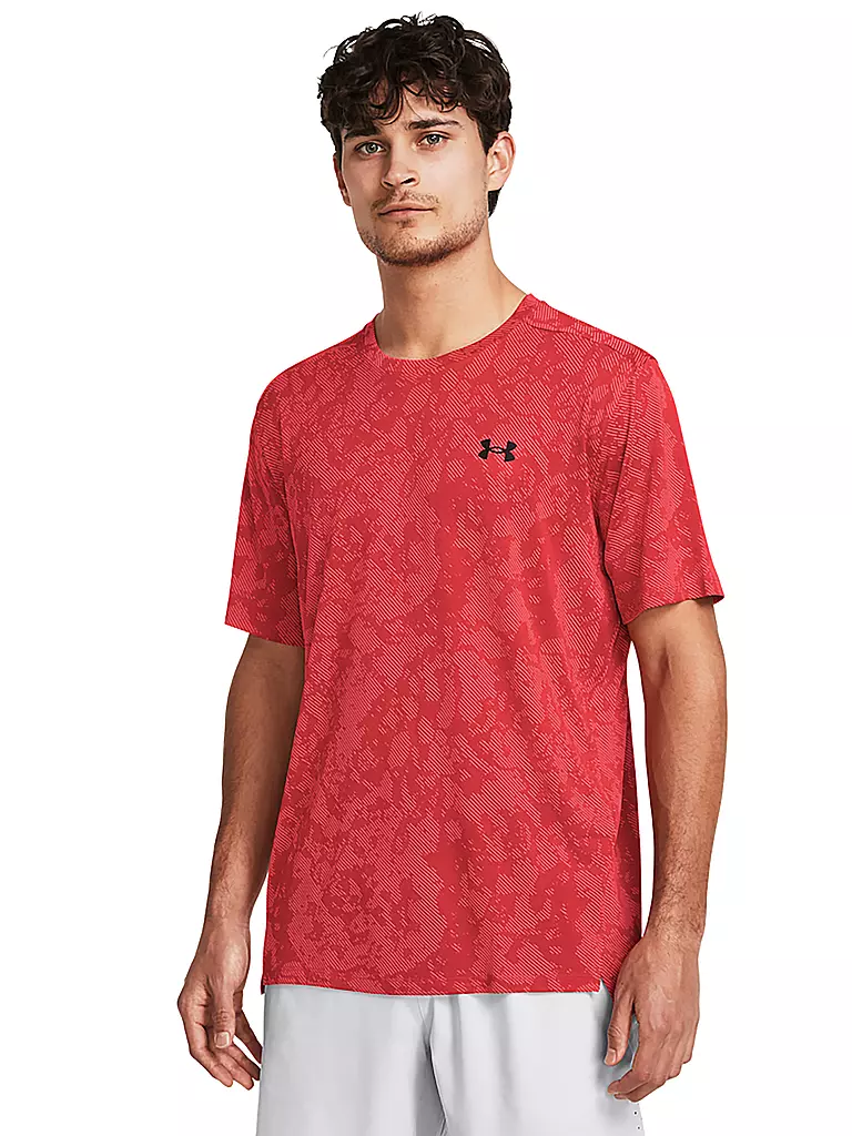UNDER ARMOUR | T-shirt de fitness homme UA Tech™ Vent Geode | Rouge