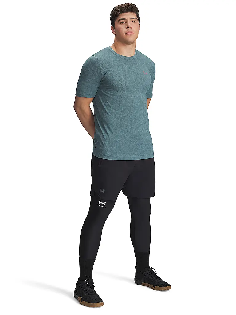 UNDER ARMOUR | T-shirt de fitness homme UA Vanish Elite Seamless | Pétrole