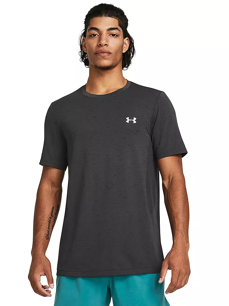 UNDER ARMOUR | T-shirt de fitness homme UA Vanish Seamless | Gris