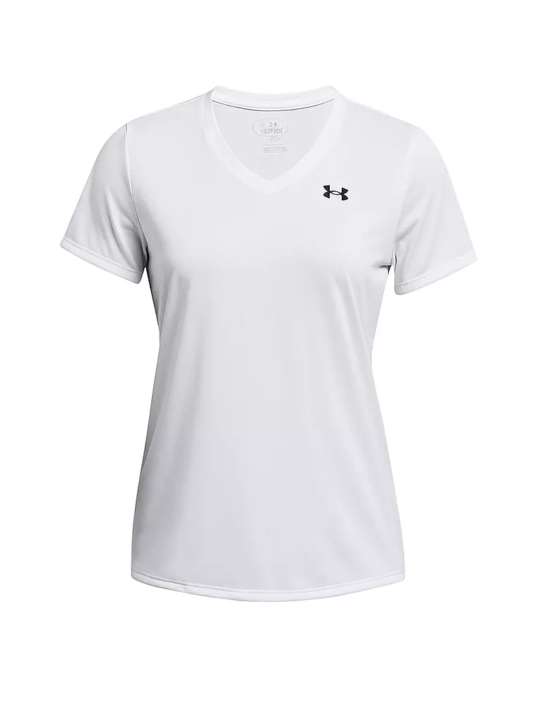 UNDER ARMOUR | T-shirt de fitness pour femme UA Tech™ à col en V | Blanc