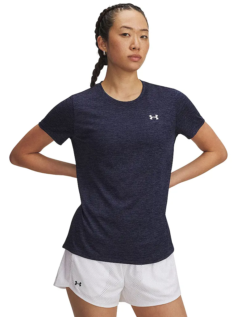 UNDER ARMOUR | T-shirt de fitness pour femme UA Tech™ Twist | Bleu foncé