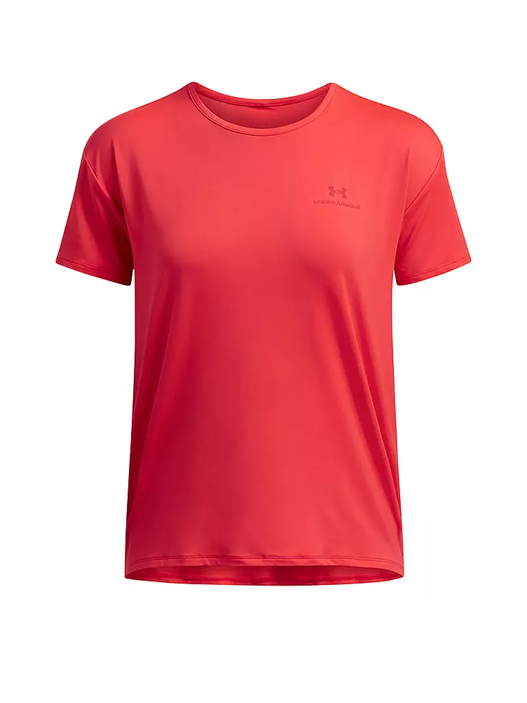 UNDER ARMOUR | T-shirt de fitness pour femmes UA Rush Energy 2.0 | Rouge
