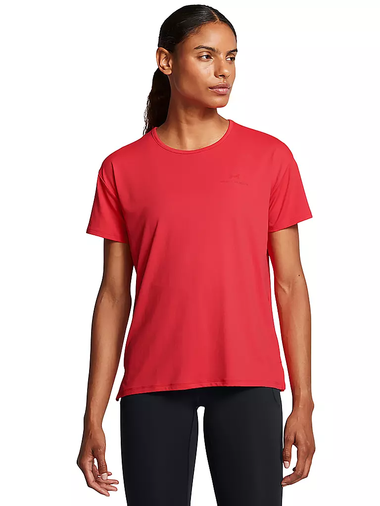 UNDER ARMOUR | T-shirt de fitness pour femmes UA Rush Energy 2.0 | Rouge