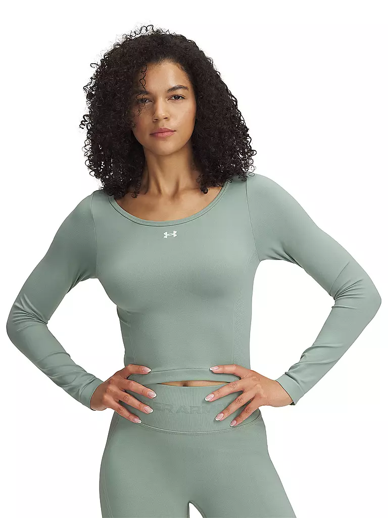 UNDER ARMOUR | T-shirt de fitness sans coutures UA Train pour femme | Menthe