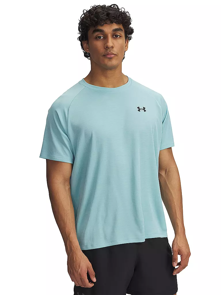 UNDER ARMOUR | T-shirt de fitness structuré UA Tech™ pour homme | Bleu clair