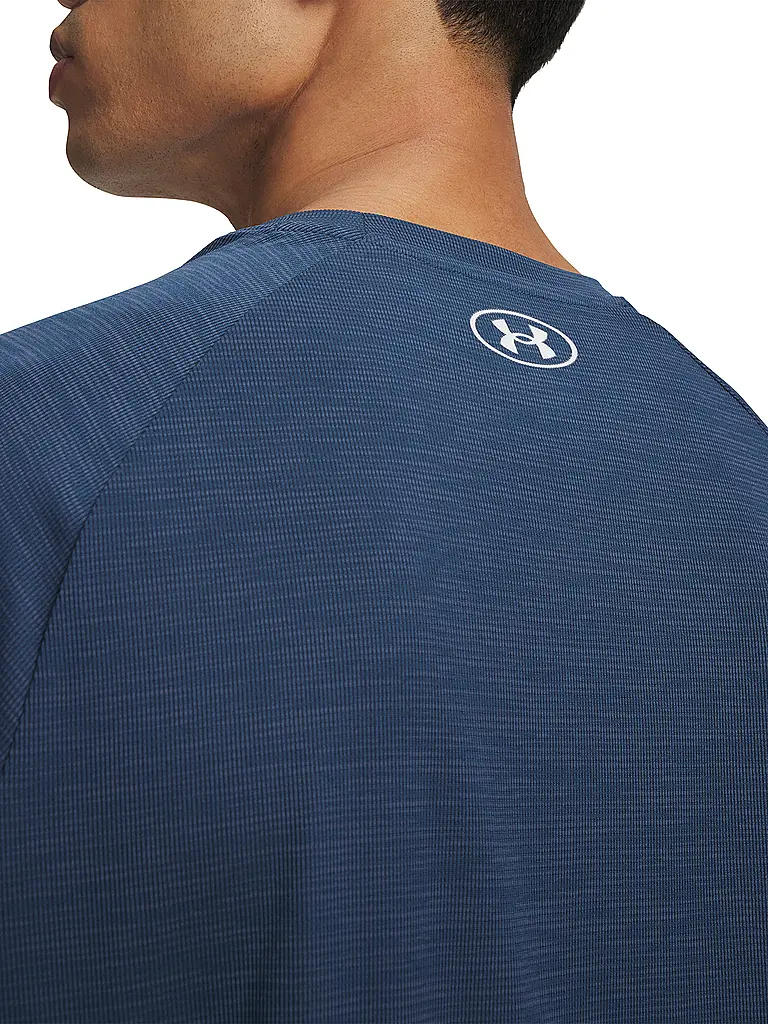 UNDER ARMOUR | T-shirt de fitness structuré UA Tech™ pour homme | Bleu foncé