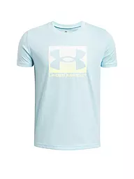 UNDER ARMOUR | T-shirt de sport encadré pour enfants | Bleu clair