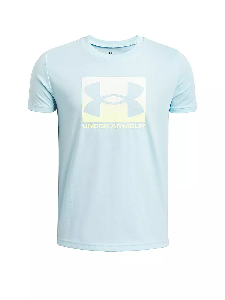 UNDER ARMOUR | T-shirt de sport encadré pour enfants | Bleu clair