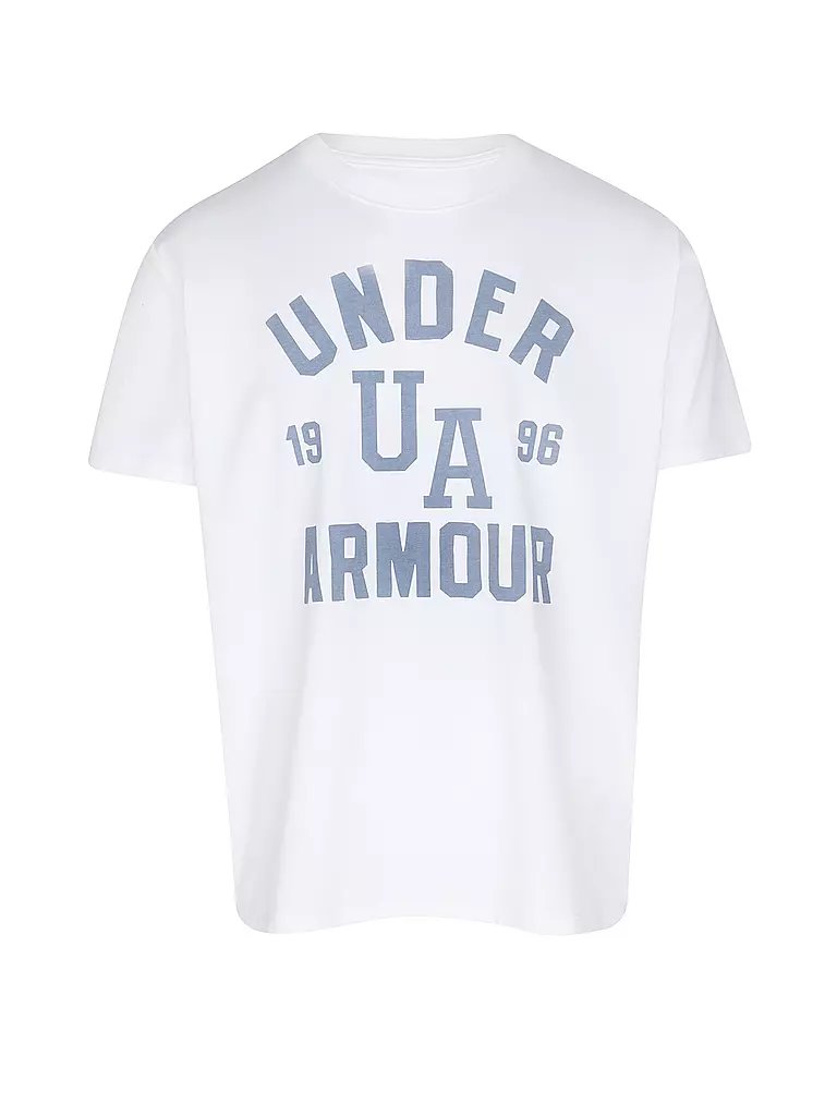 UNDER ARMOUR | T-shirt Femme UA Heavyweight Oversized Collegiate | Blanc