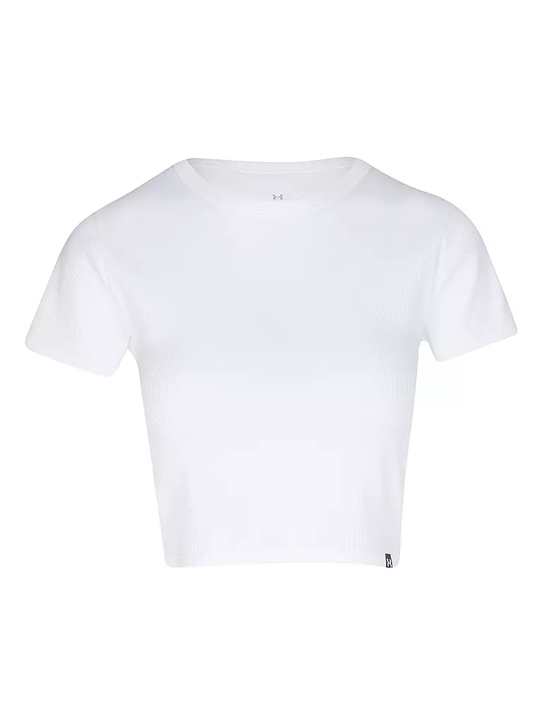 UNDER ARMOUR | T-shirt Femme UA Rival Rib Baby | Blanc