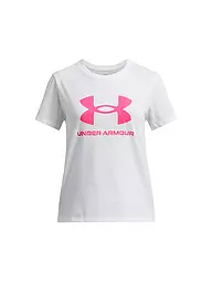 UNDER ARMOUR | T-shirt fille UA Big Logo | Blanc