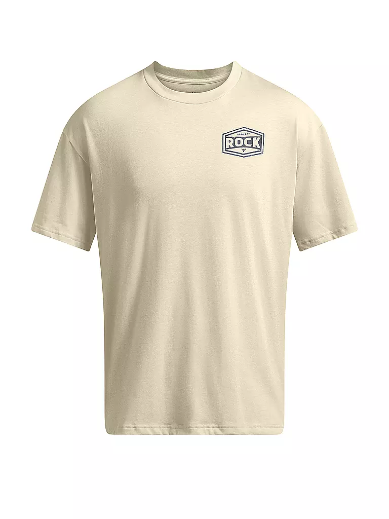 UNDER ARMOUR | T-shirt homme The Rock HWT | Crème