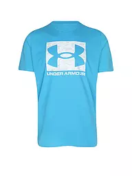 UNDER ARMOUR | T-shirt homme UA ABC Camo Boxed Logo | Bleu clair